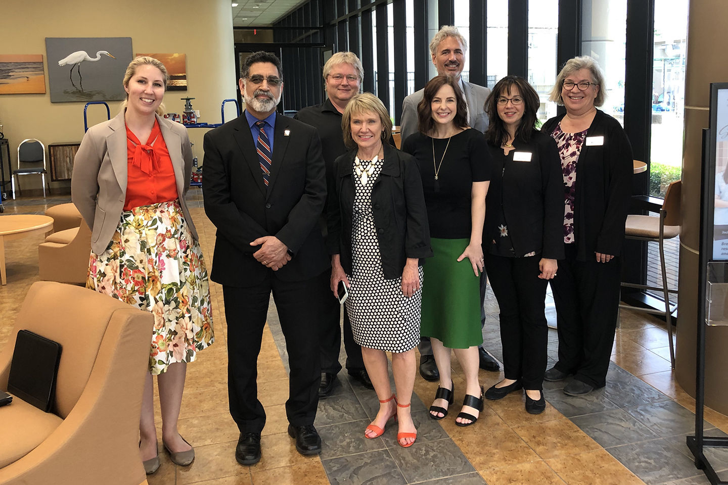 UT-Arlington representatives visit BC to discuss future partnerships